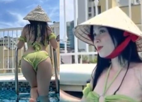 Cao Thanh Tuyền đam mê thích thú bú cặc tại bên cạnh hồ