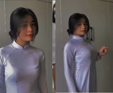Đụ con dâu áo dài thèm búp mâm ngực