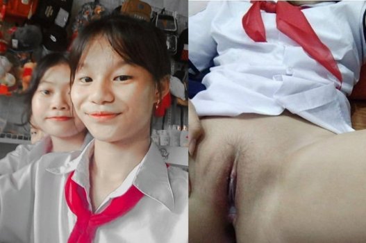 Địt em cấp 2 đang đeo khăn quàng đỏ