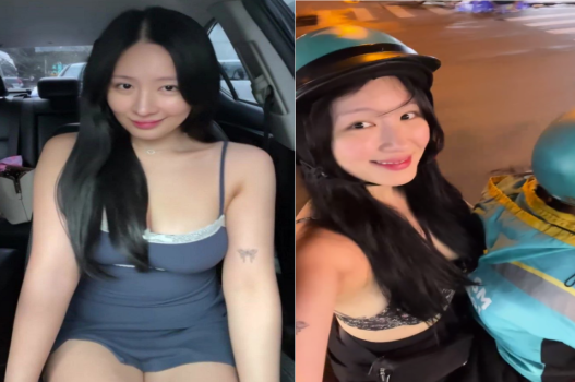 Em Kim Chi dâm đãng được đưa đi ăn chim