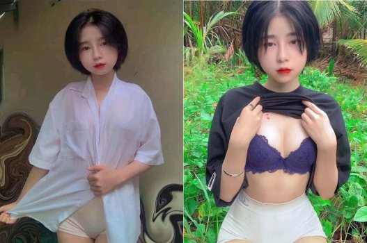 Em xinh gái tóc ngắn thích BJ và cưỡi ngựa rên rỉ